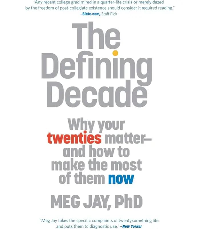 کتاب The Defining Decade اثر Meg Jay | نسخه انگلیسی PDF