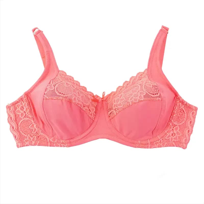 سوتین فنردار دانتل طرح بلادونا برند ایزابلا جنس تور نخ و پنبه — تصویر ۳
