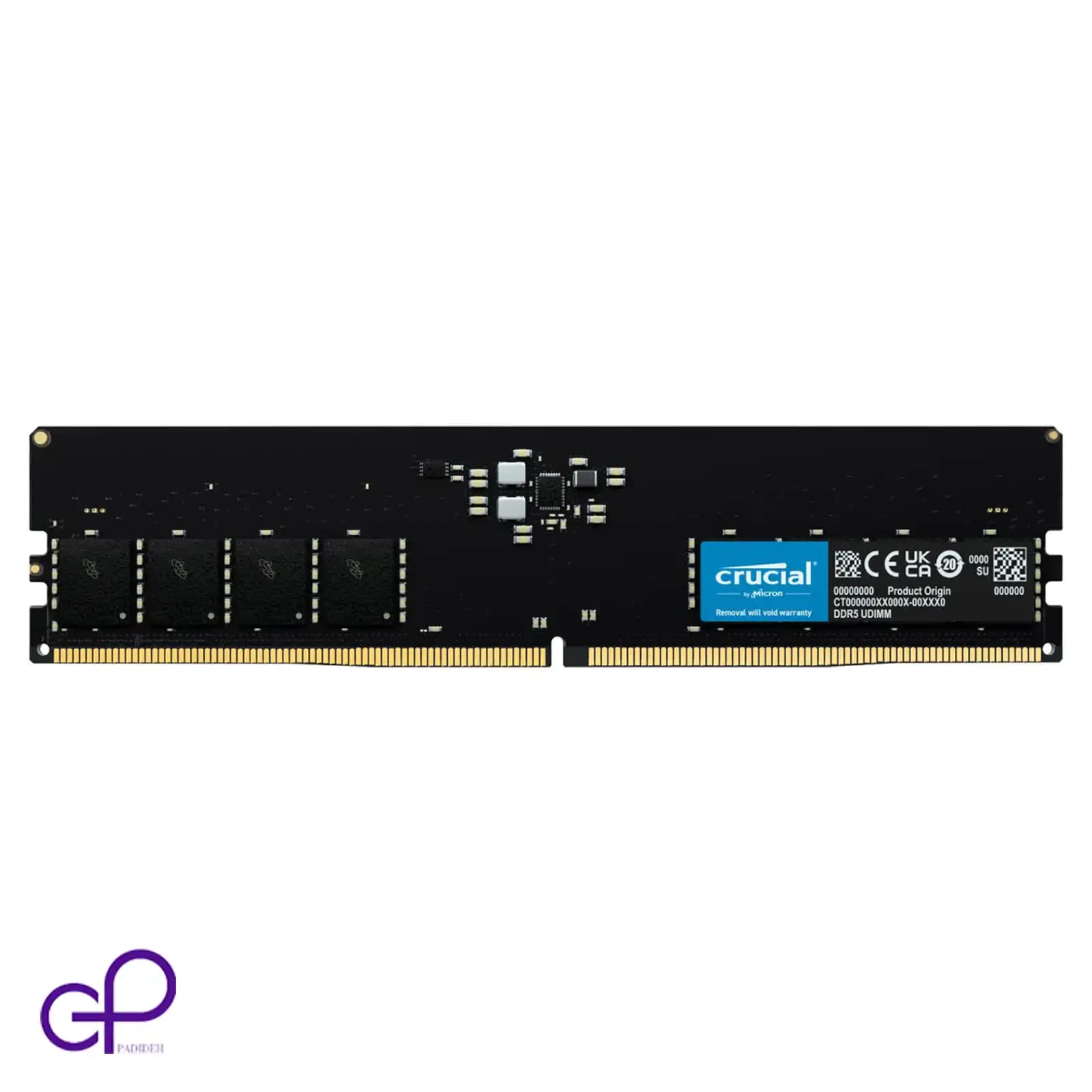رم کامپیوتر DDR5 کروشیال با ظرفیت 32 گیگابایت و فرکانس 4800 مگاهرتز