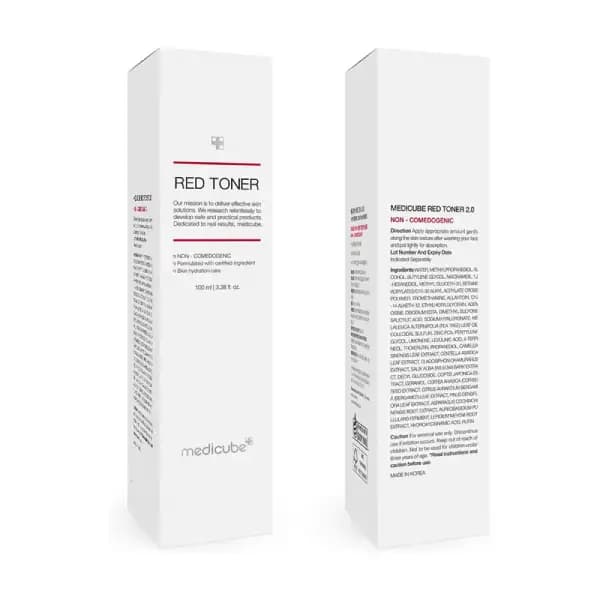 تونر ضد جوش و تسکیندهنده مدی کیوب | Medicube Red Toner ی — تصویر ۲
