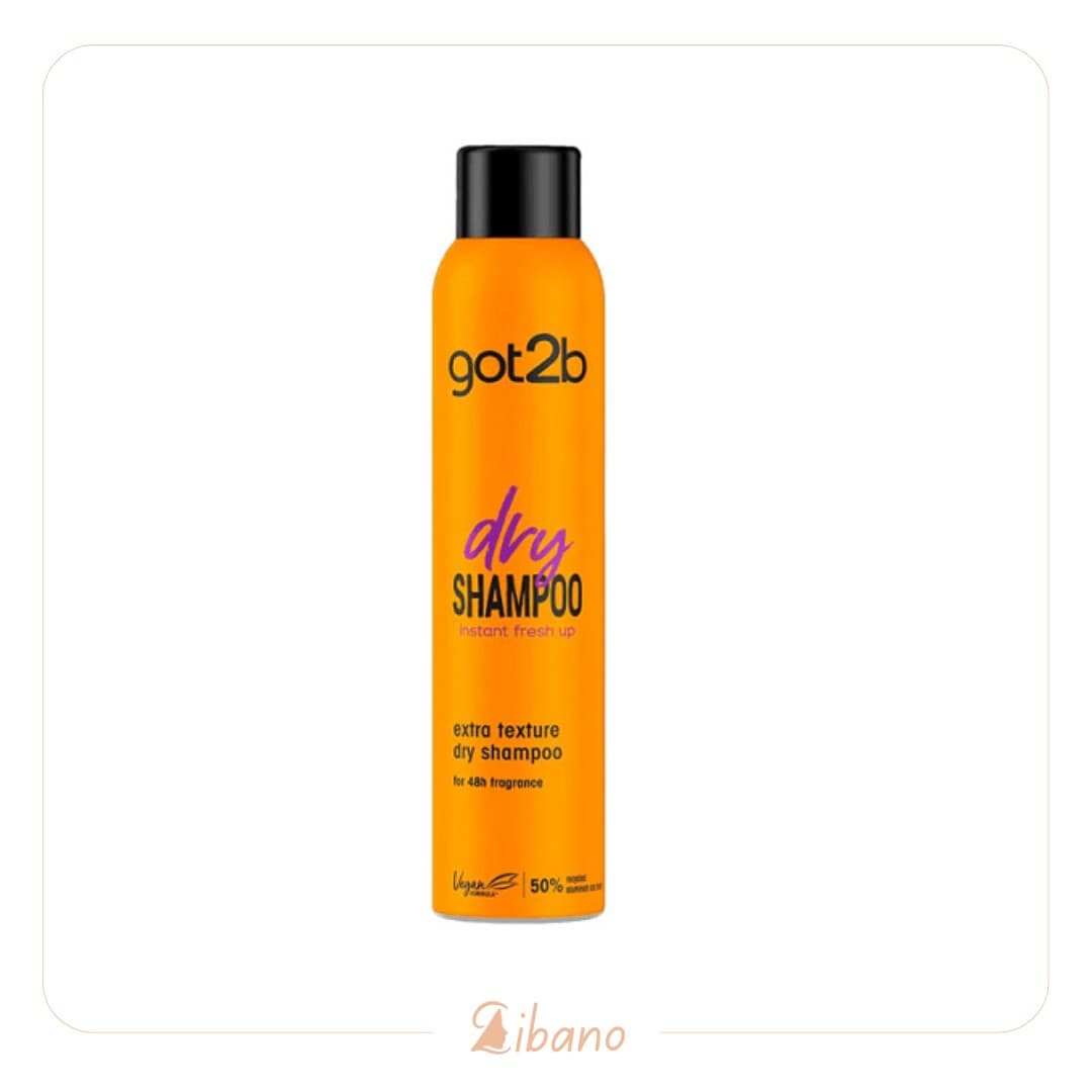 شامپو خشک گات تو بی مدل extra texture | حجم 200 میل