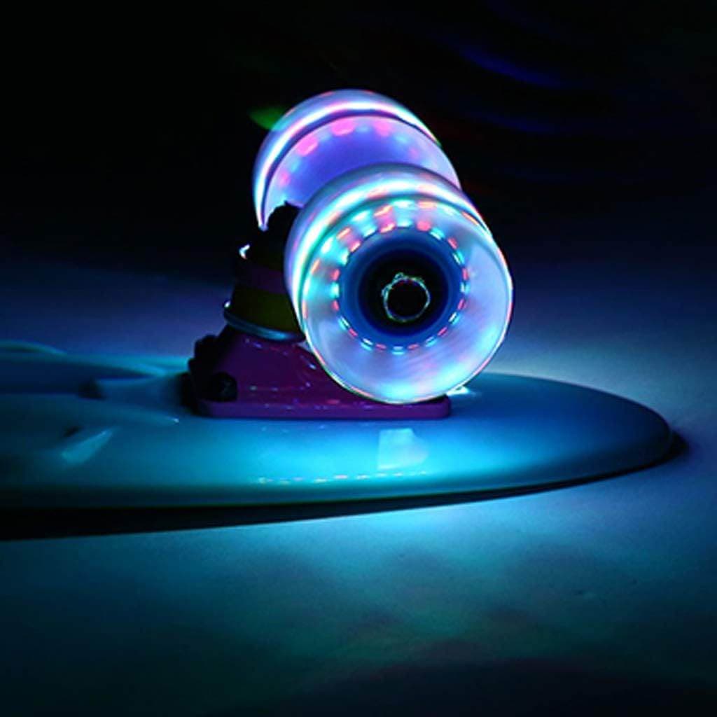 اسکیت بورد BEZEEY با چرخ های LED — تصویر ۵