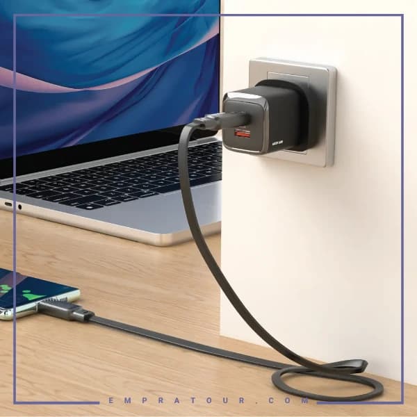 کابل تبدیل USB-C به لایتنینگ گرین لاین Green Lion GNTPE1MC2LBK — تصویر ۳
