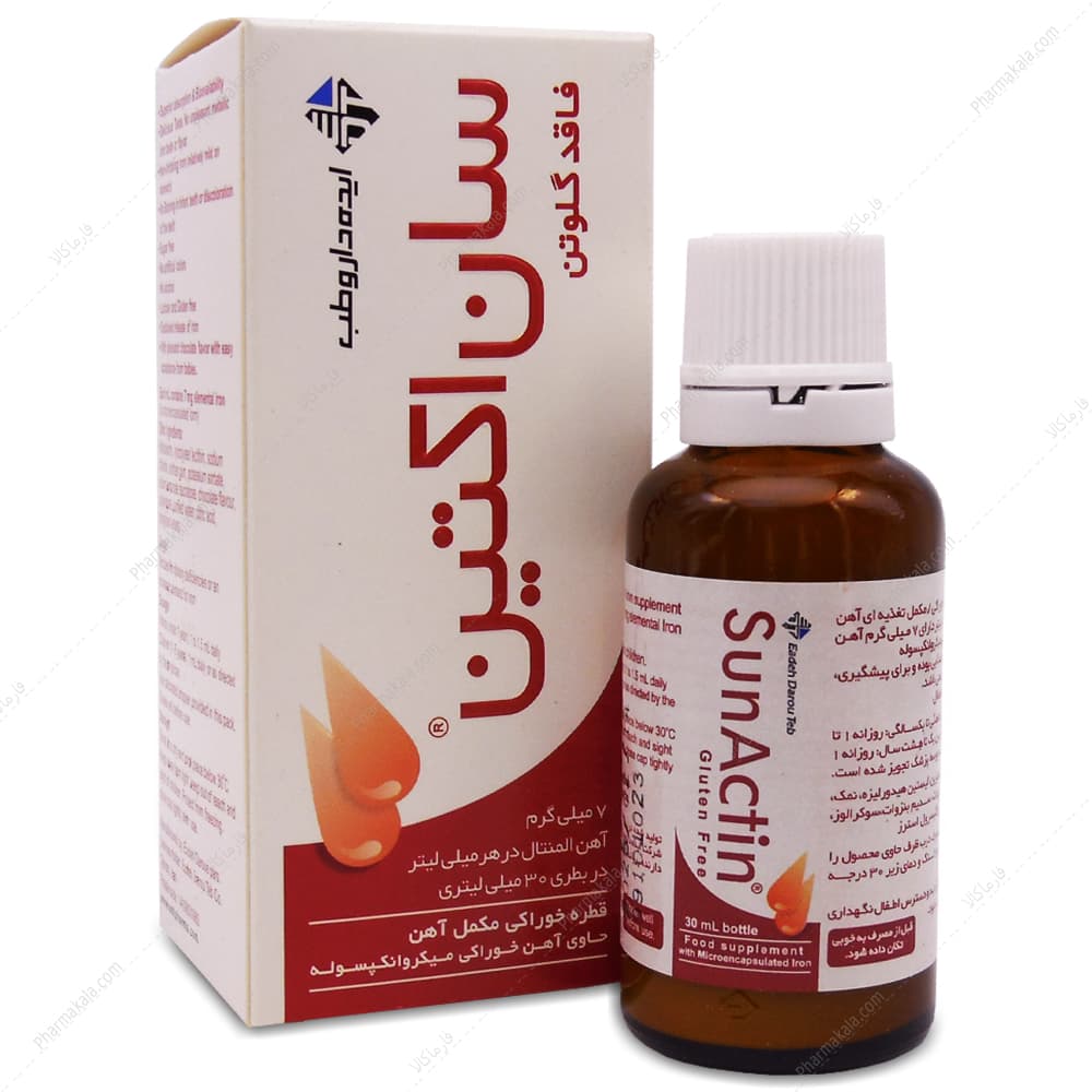 قطره سان اکتین ایده دارو طب 30ml