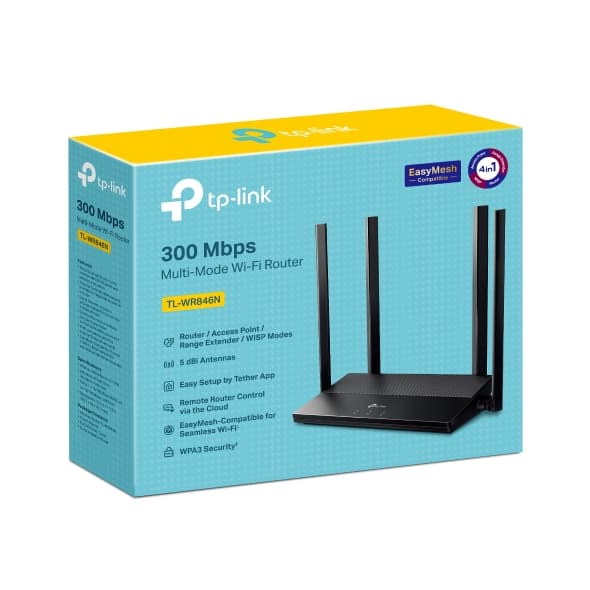 روتر تی پی لینک بی سیم دوآنتن مدل TPLINK TL-WR846N — تصویر ۵