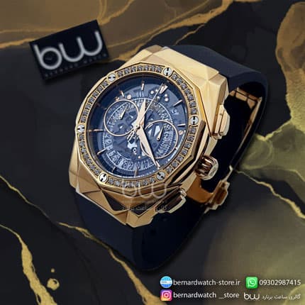 ساعت مچی مردانه هابلوت شش ضلعی / HUBLOT 582888 — تصویر ۲