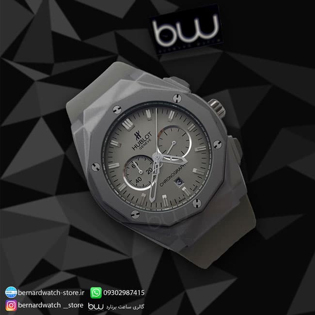 ساعت مچی مردانه هابلوت شش ضلعی / HUBLOT 582888 — تصویر ۷