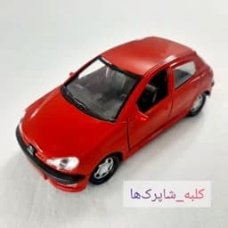 اسباب بازی ماشین دویست و شش 206 فلزی کد محصول 146 — تصویر ۳
