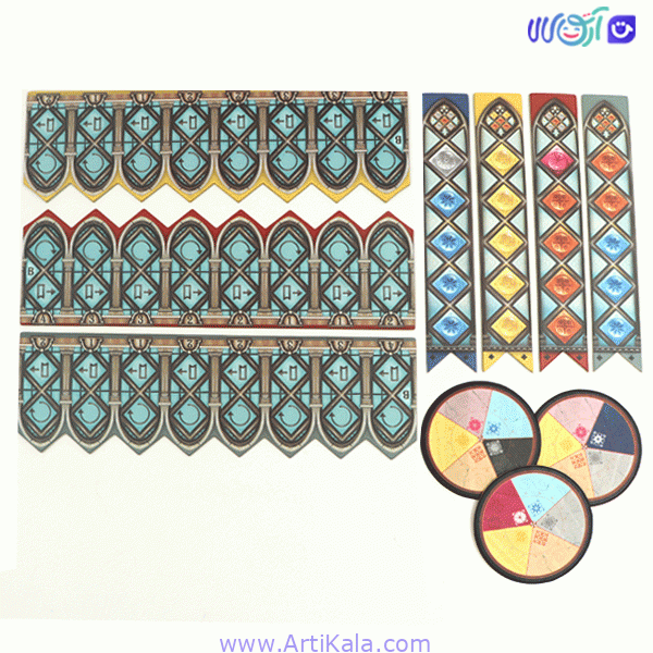 بازی فکری آزول شیشه های سینترا AZUL: STAINED GLASS OF SINTRA — تصویر ۳