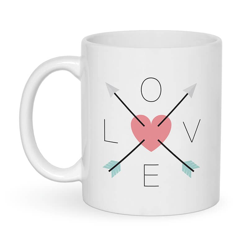 ماگ طرح Love کد 1628 — تصویر ۶