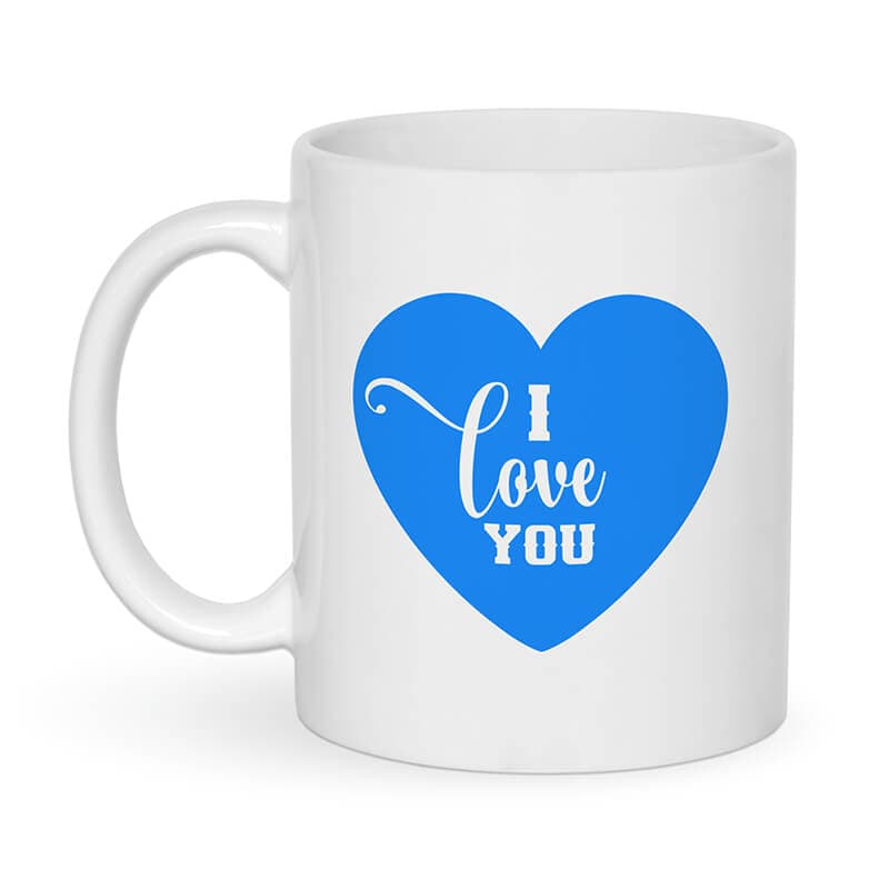ماگ طرح I Love You کد 1626 — تصویر ۶