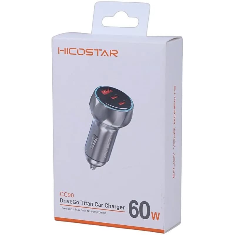 شارژر فندکی 45 وات هایکو استار CC90 کد 9761 — تصویر ۵