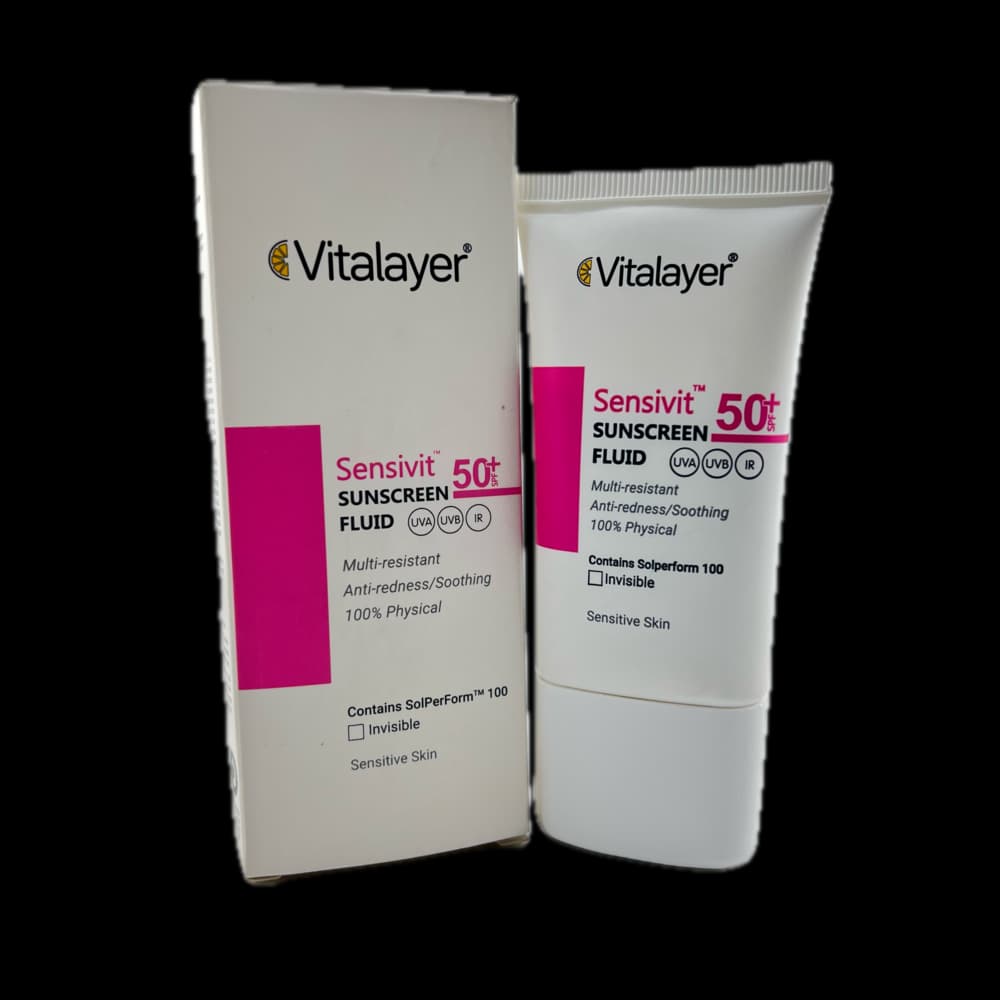 فلوئید ضد آفتاب وایت ویت بی رنگ ویتالایر VITALAYER