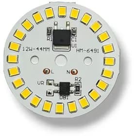پنل گرد (220v) 12w افتابي قطر 44