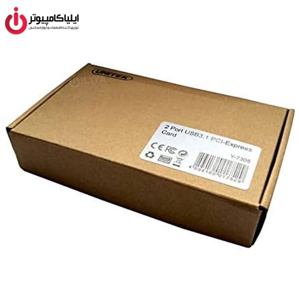 کارت PCI Express دو پورت USB3.1 یونیتک مدل Y-7305 — تصویر ۲