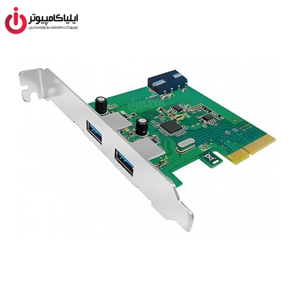کارت PCI Express دو پورت USB3.1 یونیتک مدل Y-7305