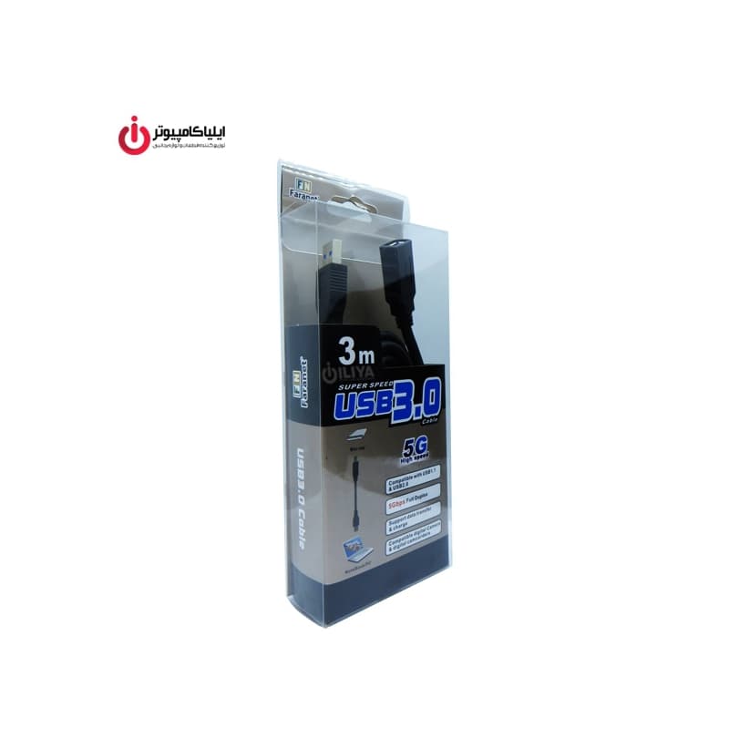کابل افزایش USB3.0 فرانت مدل FN-U3CF30 به طول 3 متر — تصویر ۲