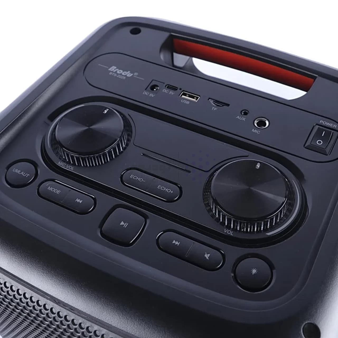 اسپیکر بی سیم Brodu مدل BTS-2225 75W – مشکی – ASP (گارانتی شش ماهه آروین سپهر) — تصویر ۴