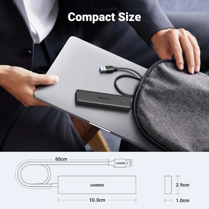 هاب 4 پورت USB 3.0 یوگرین CM219-25946 — تصویر ۲