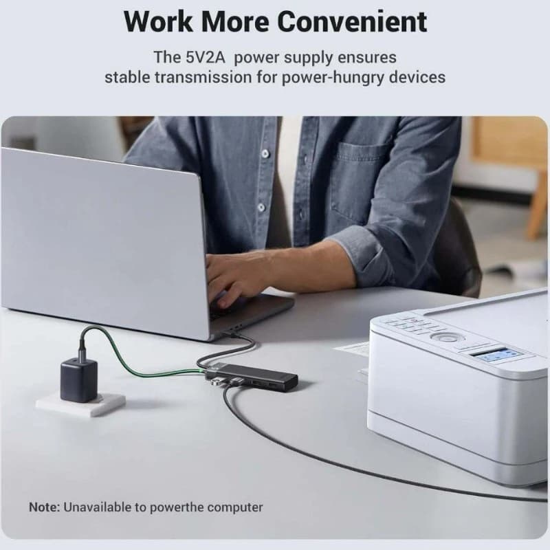 هاب 4 پورت USB 3.0 یوگرین CM653-15548 — تصویر ۴