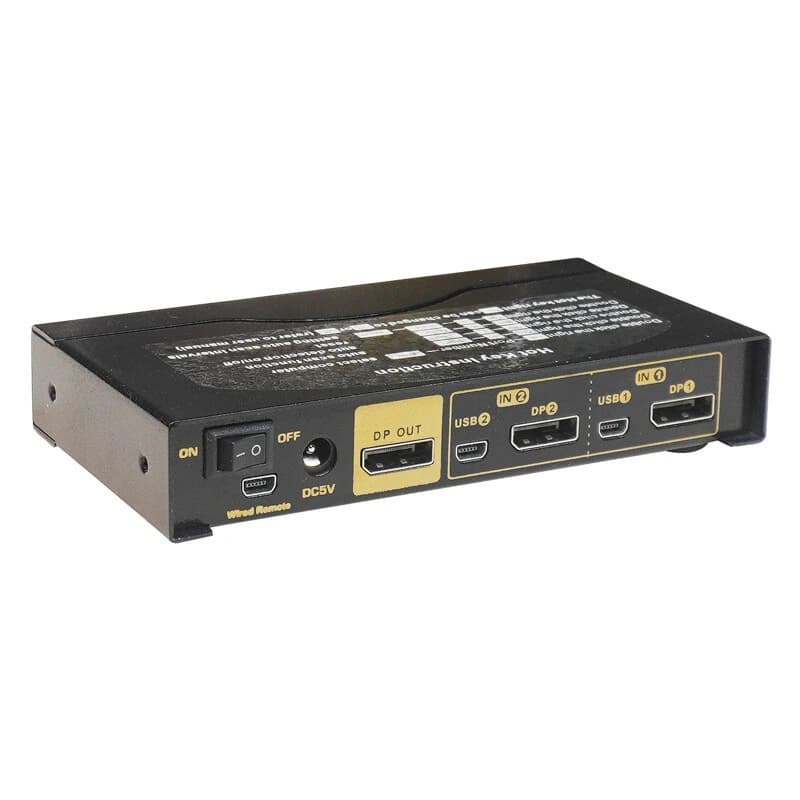 سوییچ KVM اتوماتیک دو پورت کی نت پلاس KP-D622 — تصویر ۳
