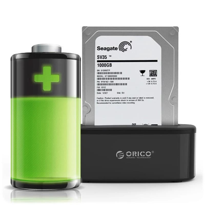 داک هارد اوریکو Orico 6218US3 USB3.0 — تصویر ۸