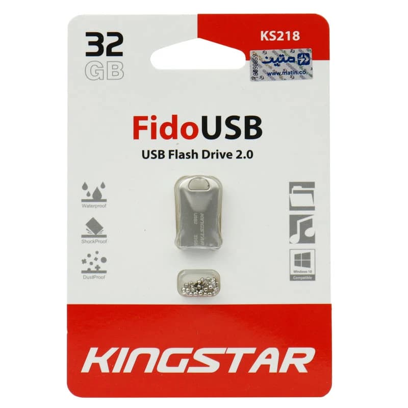 فلش 32 گیگ کینگ استار KingStar Fido KS218 — تصویر ۸