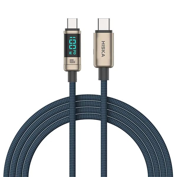 کابل دو سر تایپ سی LX-20CC هیسکا (Hisksa)