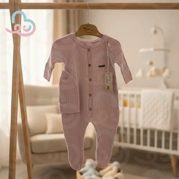 سرهمی جورابدار۲ تیکه BabyMia ۴۰۴۳ — تصویر ۴