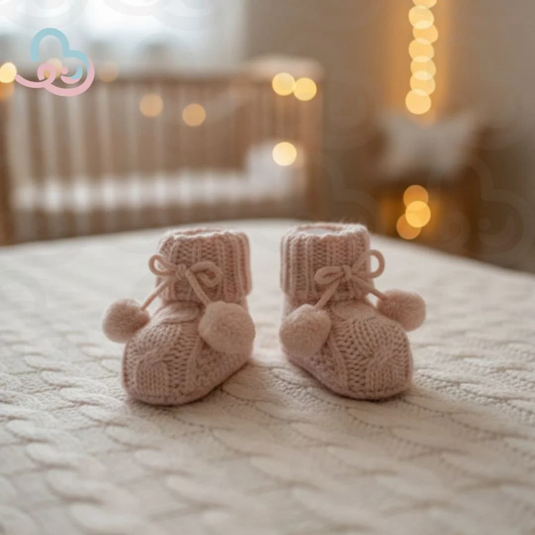 پاپوش بافت منگوله دار BabyMia ۹۰۰۹ — تصویر ۲