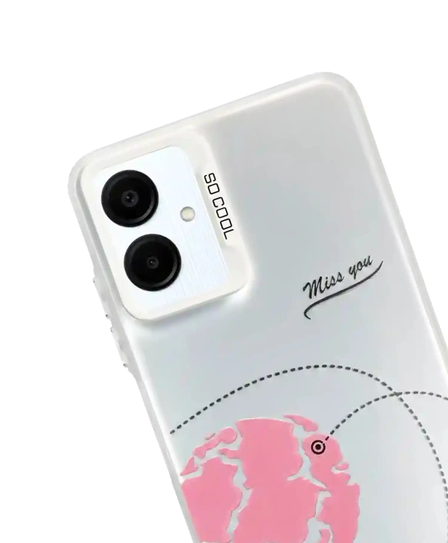 قاب ست کاپلی So Cool طرح سفر عشق گوشی Samsung A06 — تصویر ۲