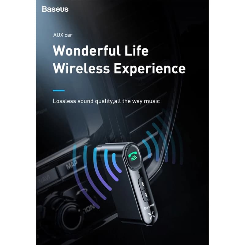 گیرنده صوتی بلوتوثی بیسوس Baseus WXQY-01 Wireless Receiver — تصویر ۶
