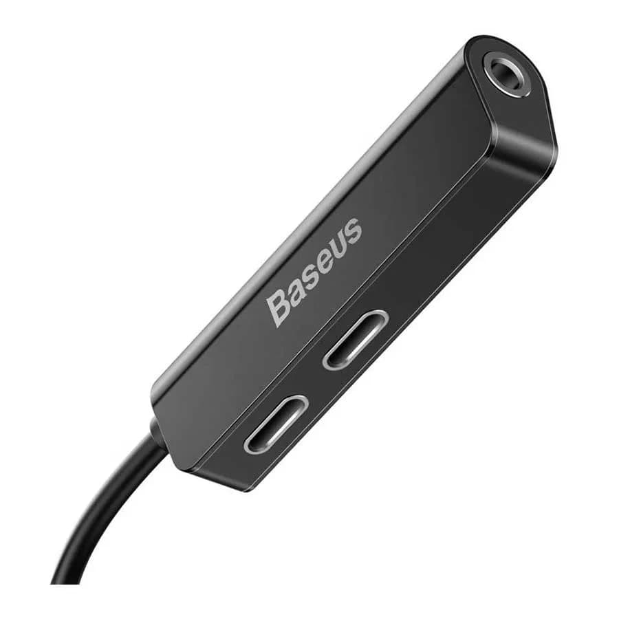 تبدیل لایتینگ به جک 3.5 میلی متری بیسوس Baseus L52 CALL52-01 — تصویر ۳