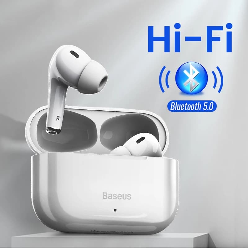 هندزفری بلوتوث بیسوس Baseus Encok W3 White NGW3-02 — تصویر ۶