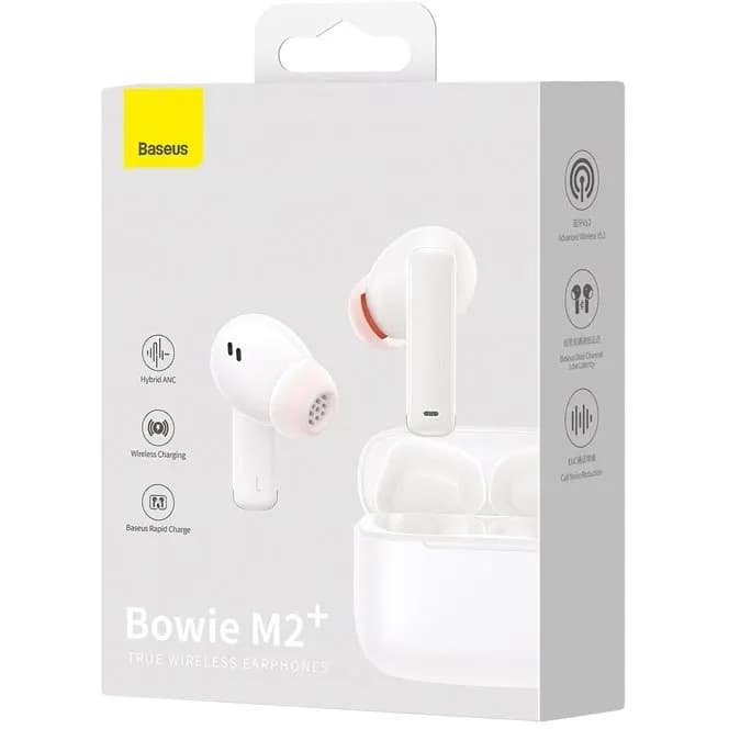 هندزفری بلوتوث دوگوش بیسوس Baseus M2 Plus Bowie NGTW190001 — تصویر ۵