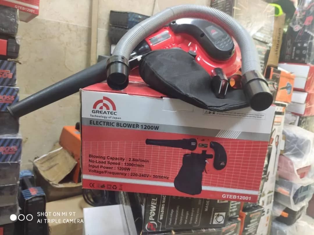 دمنده و مکنده (بلوور) گریتک 1200 وات مدل gteb12001 — تصویر ۲