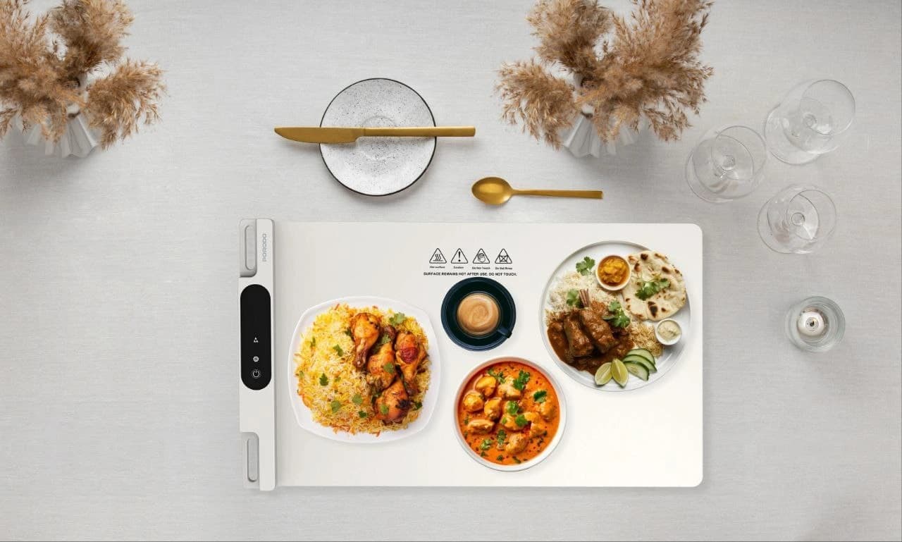 پد گرمکننده غذا پرودو Porodo Lifestyle Warming Food Mat — تصویر ۵