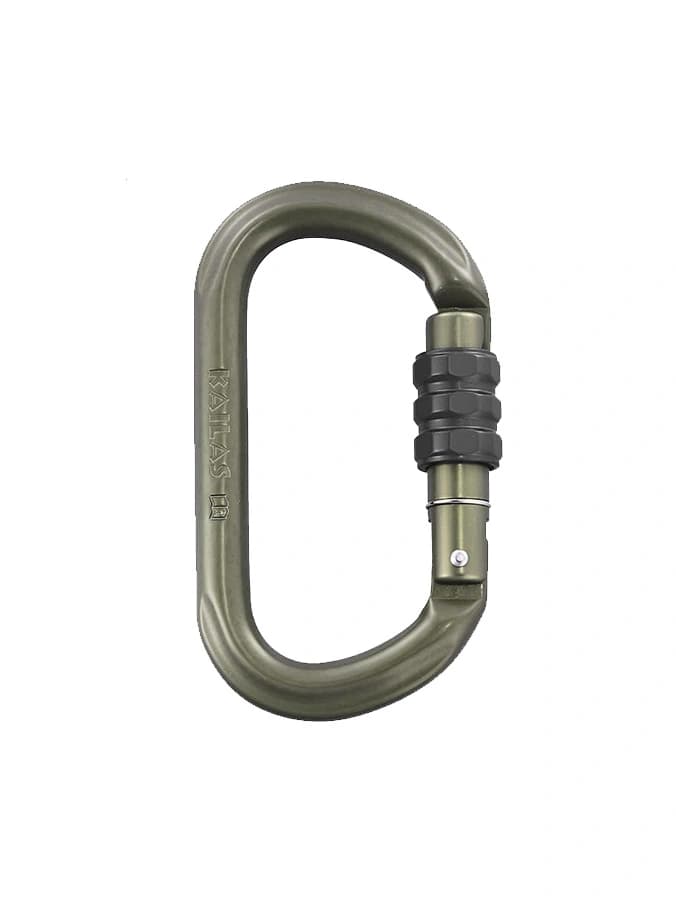 کارابین قفل پیچی کایلاس مدل Oval Screw Gate HAC KE210009