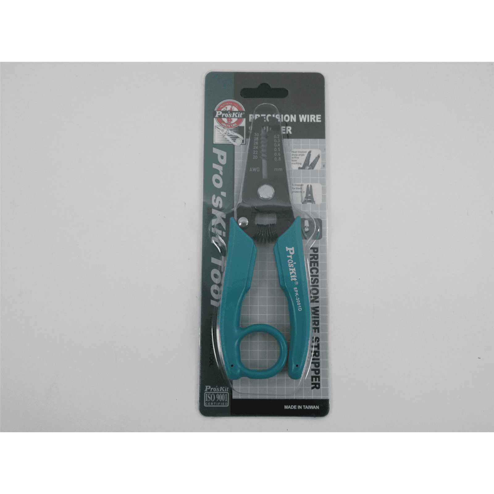 سیم لخت کن دقیق پروسکیت مدل Proskit 8PK-3001D سایز AWG 20 تا 30 — تصویر ۳