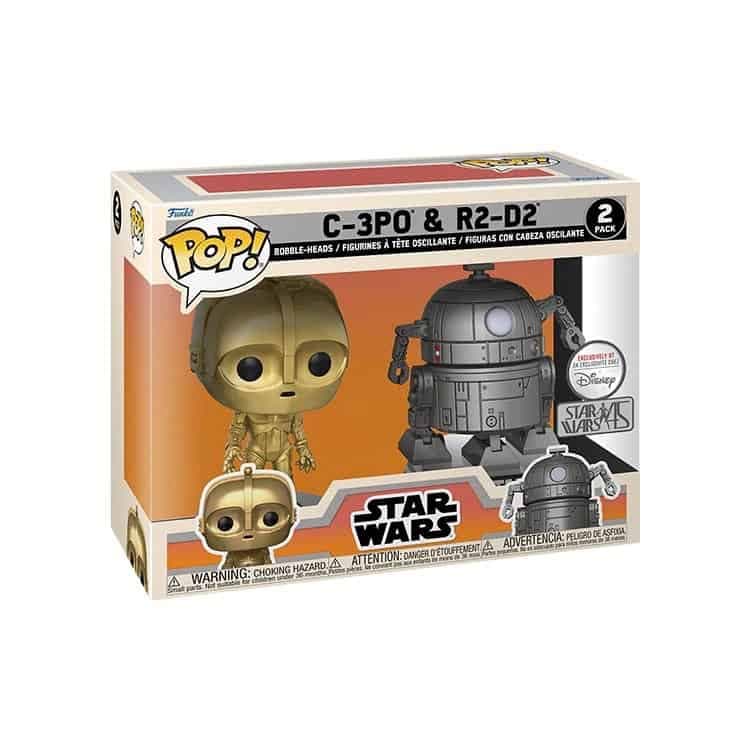 فیگور فانکو پاپ طرح Star Wars C-3P0 and R2-D2 – پک 2 عددی — تصویر ۳