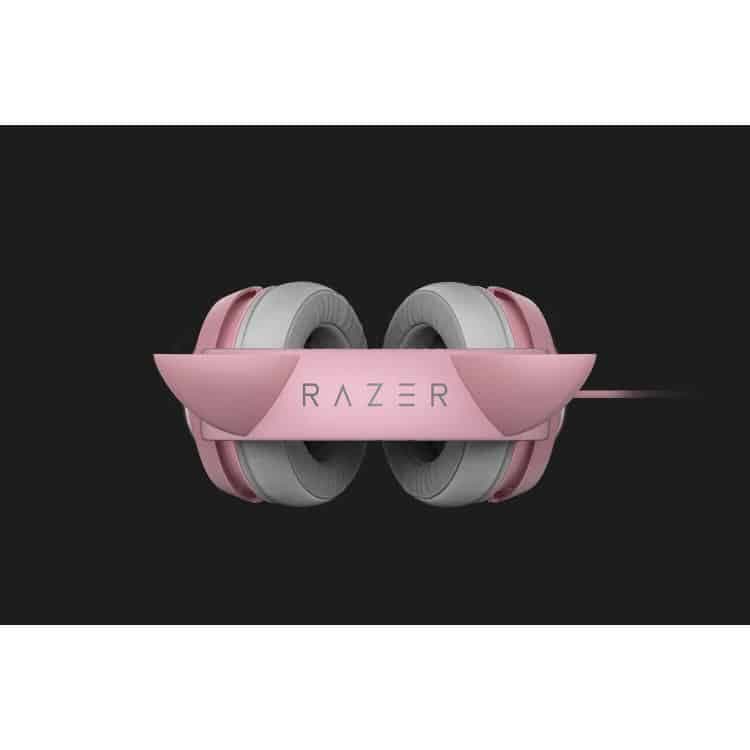 هدست با سیم Razer Kraken Kitty Edition – رنگ Quartz Pink — تصویر ۳