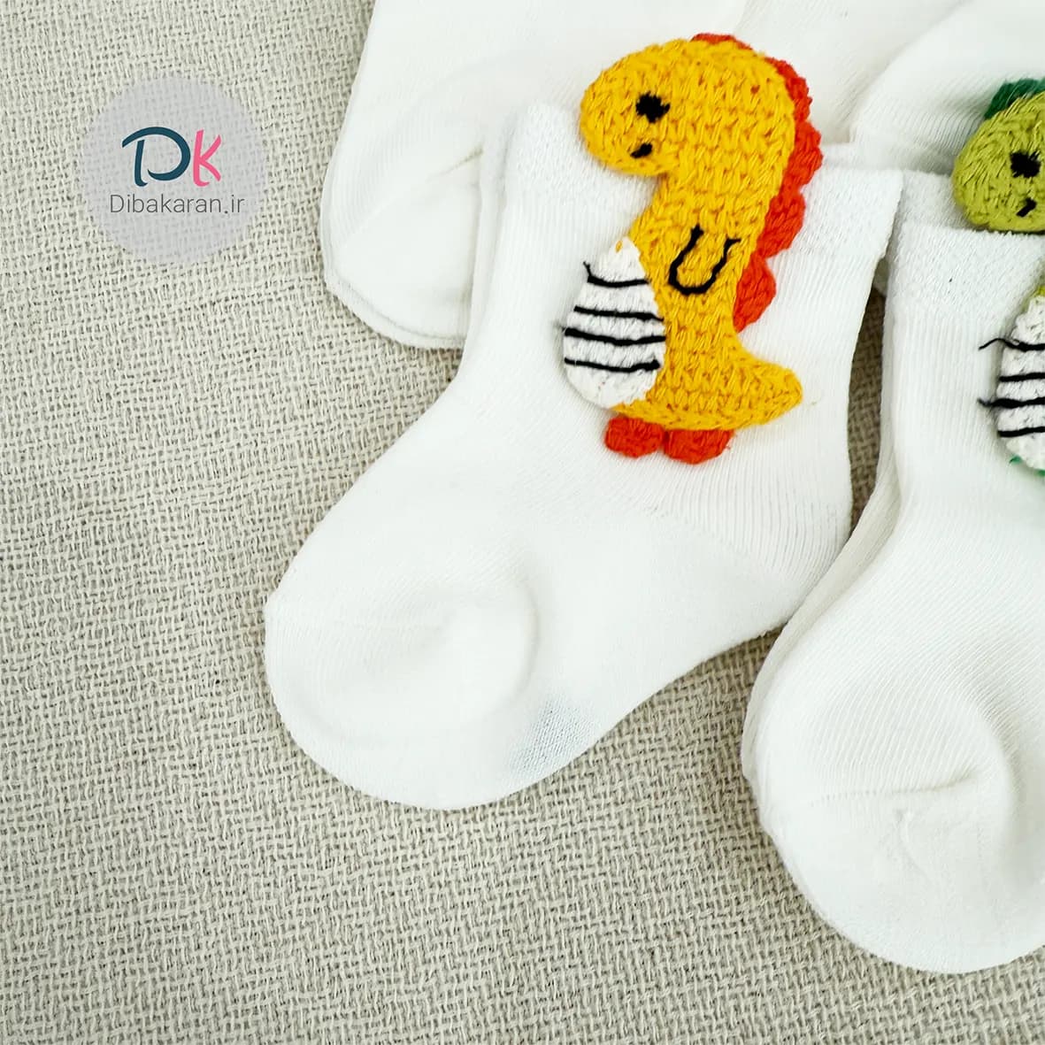 جوراب نوزادی دایناسور 501 — تصویر ۴