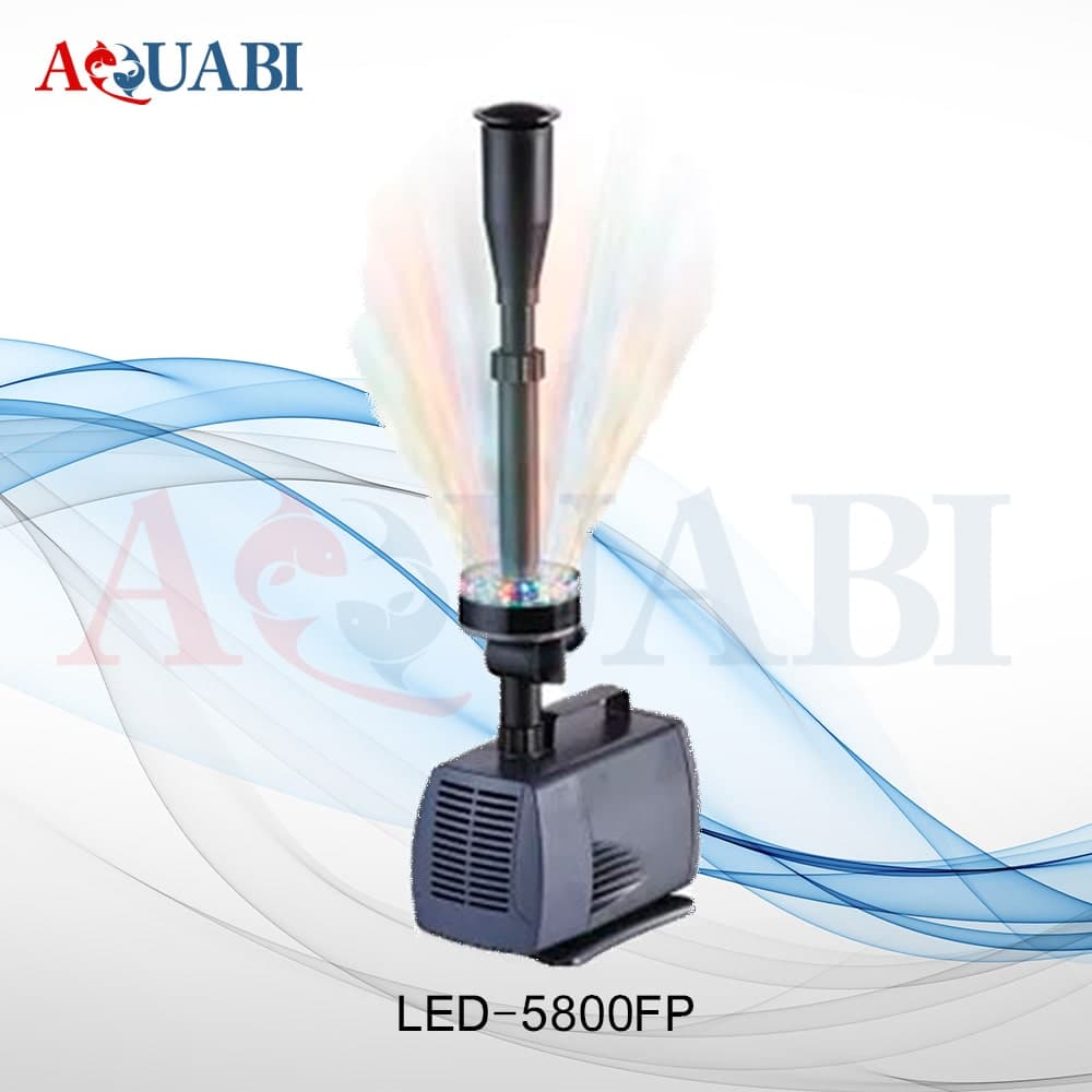 پمپ آبنما با نازل فواره سوبو LED-5800FP