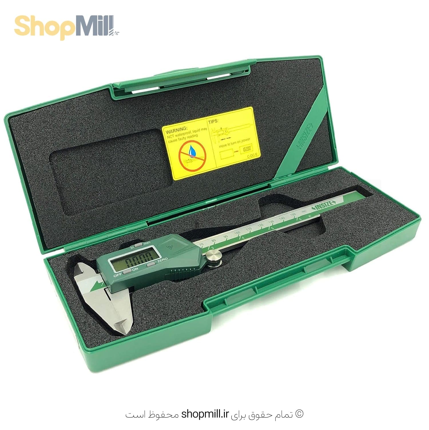 کولیس دیجیتال اینسایز (insize) 30 سانتی متر مدل 300-1108 — تصویر ۴