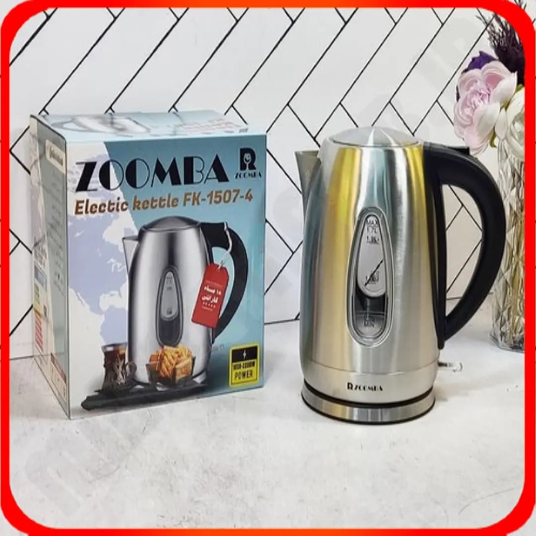 کتری برقی 1.7 لیتری زومبا مدل FK-1507-4 استیل