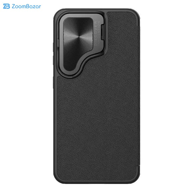 کیف کلاسوری نیلکین مدل Qin Prop Leather Classic Cloth مناسب برای گوشی موبایل سامسونگ Galaxy S24 Plus — تصویر ۲