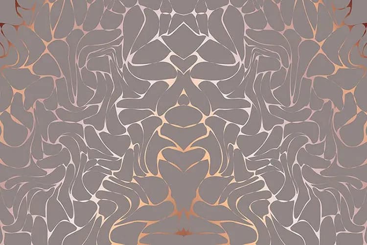 پوستر دیواری ساده و شیک طرح رزگلد