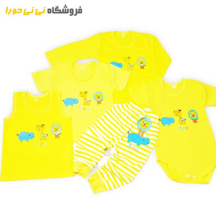 رکابی پنبه طرح حیوانات سایز 456 — تصویر ۲
