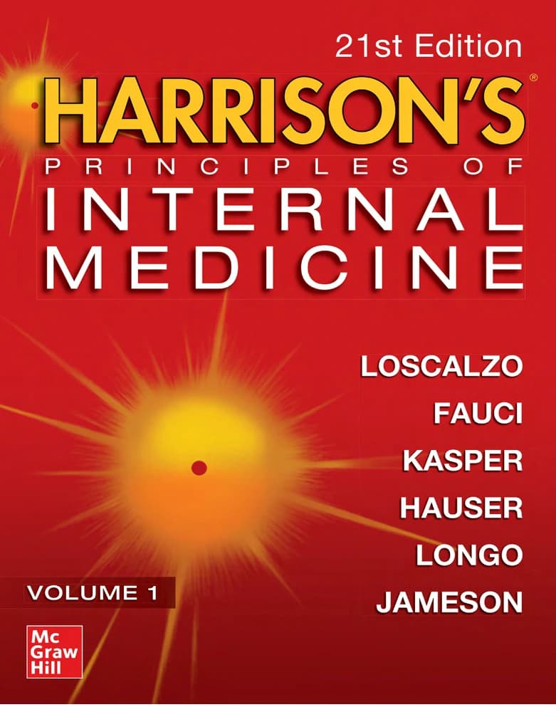 کتاب Harrison’s 5: Respiratory System (هاریسون ۵: دستگاه تنفسی) نسخه انگلیسی PDF