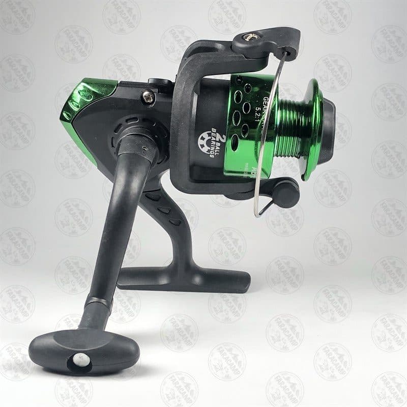 چرخ ماهیگیری AB-200B سبز — تصویر ۳